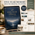 Five-Year Memory Deluxe Digital Planner and Keepsake — listing image 01