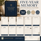 Five-Year Memory Deluxe Digital Planner and Keepsake — listing image 02