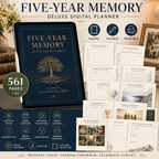 Five-Year Memory Deluxe Digital Planner and Keepsake — listing image 07