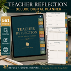 Teacher Reflection Deluxe Digital Planner — listing image 04