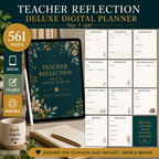 Teacher Reflection Deluxe Digital Planner — listing image 06