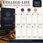 College-Life Deluxe Digital Academic Planner — listing image 02