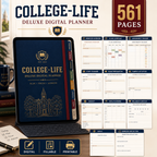 College-Life Deluxe Digital Academic Planner — listing image 08