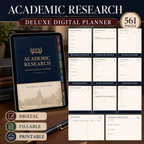 Academic Research Deluxe Digital Planner and Project Organizer — listing image 08