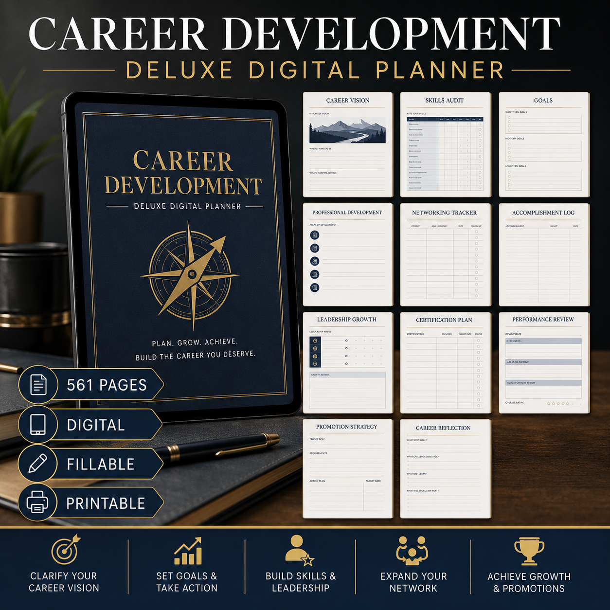 Career Development Deluxe Digital Planner — listing image 07