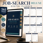 Job-Search Deluxe Digital Planner and Application Tracker — listing image 04