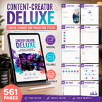 Content-Creator Deluxe Digital Planner and Production System — listing image 07