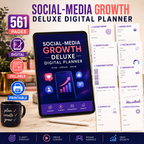 Social-Media Growth Deluxe Digital Planner — listing image 03