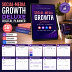 Social-Media Growth Deluxe Digital Planner — listing image 05