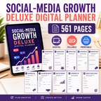 Social-Media Growth Deluxe Digital Planner — listing image 06
