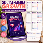Social-Media Growth Deluxe Digital Planner — listing image 08
