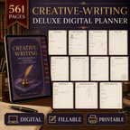 Creative-Writing Deluxe Digital Planner and Story Workbook — listing image 03