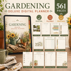 Gardening Deluxe Digital Planner and Garden Journal — listing image 02