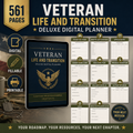 Veteran Life and Transition Deluxe Digital Planner listing image 1 of 10
