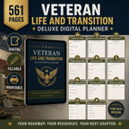 Veteran Life and Transition Deluxe Digital Planner listing image 1 of 10