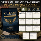 Veteran Life and Transition Deluxe Digital Planner listing image 4 of 10