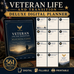 Veteran Life and Transition Deluxe Digital Planner listing image 5 of 10