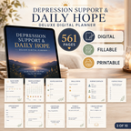 Depression Support and Daily Hope Deluxe Digital Planner listing image 10 of 10