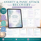 Anxiety and Panic Support Deluxe Digital Planner listing image 3 of 10