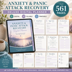 Anxiety and Panic Support Deluxe Digital Planner listing image 4 of 10