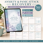 Anxiety and Panic Support Deluxe Digital Planner listing image 5 of 10
