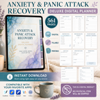 Anxiety and Panic Support Deluxe Digital Planner listing image 9 of 10