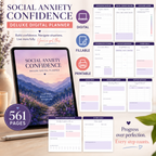 Social Anxiety Confidence Deluxe Digital Planner — listing image 07