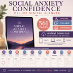 Social Anxiety Confidence Deluxe Digital Planner — listing image 09