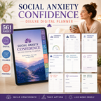 Social Anxiety Confidence Deluxe Digital Planner — listing image 10