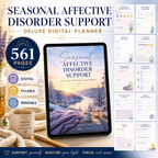 Seasonal Wellness and Daily Light Deluxe Digital Planner listing image 1 of 10