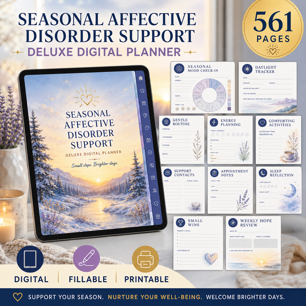 Seasonal Wellness and Daily Light Deluxe Digital Planner listing image 10 of 10