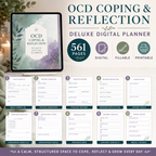 OCD Coping and Reflection Deluxe Digital Planner — listing image 02