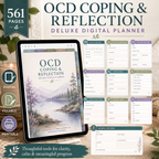 OCD Coping and Reflection Deluxe Digital Planner — listing image 04