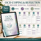 OCD Coping and Reflection Deluxe Digital Planner — listing image 07