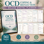OCD Coping and Reflection Deluxe Digital Planner — listing image 08