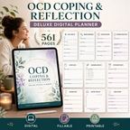 OCD Coping and Reflection Deluxe Digital Planner — listing image 10