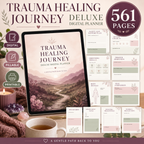Trauma Healing Journey Deluxe Digital Planner — listing image 01