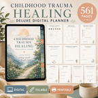 Childhood Trauma Healing Deluxe Digital Planner — listing image 10