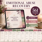 Emotional Abuse Recovery Deluxe Digital Planner — listing image 01