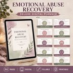 Emotional Abuse Recovery Deluxe Digital Planner — listing image 02