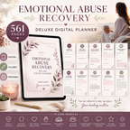 Emotional Abuse Recovery Deluxe Digital Planner — listing image 10