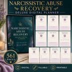 Narcissistic Abuse Recovery Deluxe Digital Planner — listing image 02