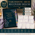 Narcissistic Abuse Recovery Deluxe Digital Planner — listing image 03
