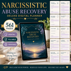Narcissistic Abuse Recovery Deluxe Digital Planner — listing image 05