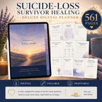 Suicide-Loss Survivor Healing Deluxe Digital Planner — listing image 01
