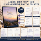 Suicide-Loss Survivor Healing Deluxe Digital Planner — listing image 02