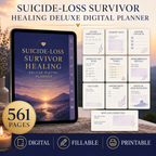 Suicide-Loss Survivor Healing Deluxe Digital Planner — listing image 03