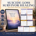 Suicide-Loss Survivor Healing Deluxe Digital Planner — listing image 05