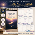 Suicide-Loss Survivor Healing Deluxe Digital Planner — listing image 06