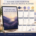 Suicide-Loss Survivor Healing Deluxe Digital Planner — listing image 07